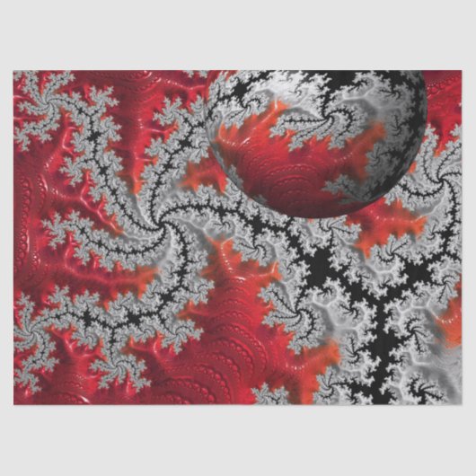 De schoonheid van Mandelbrots Tissue Paper Tissuepapier (Voorkant)