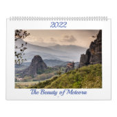 De schoonheid van Meteora - Grote Kalender (Hoes)