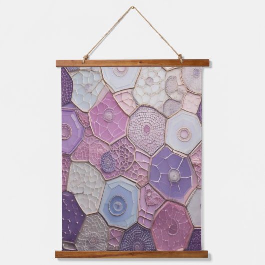 De schoonheid van moderne kunst hangend wandkleed (Voorkant)