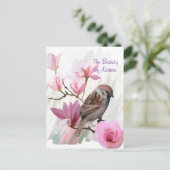 De schoonheid van Natuur Floral Acrylzuur Briefkaa Briefkaart (Staand voorkant)