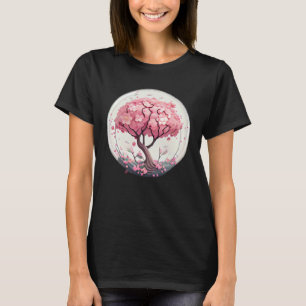 De schoonheid van Natuur in een kersenbloesemboom  T-shirt