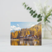 DE SCHOONHEID VAN NATUUR IN HET MEER BRIEFKAART (Staand voorkant)