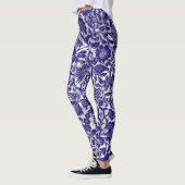 De schoonheid van natuur, vastgelegd in kunst leggings (Links)