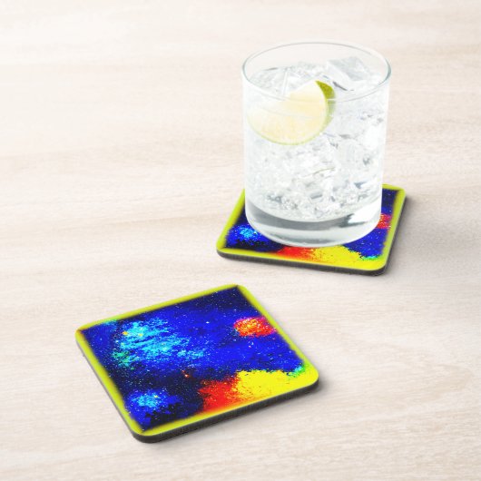 De schoonheid van Nebulas en Galaxies. Bestel nu Bier Onderzetter (Rechterzijde)