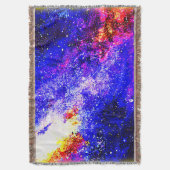 De schoonheid van Nebulas en Galaxies. Bestel nu Deken (Voorkant Verticaal)