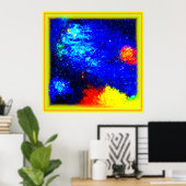 De schoonheid van Nebulas en Galaxies. Bestel nu Poster (Thuiskantoor)