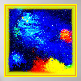 De schoonheid van Nebulas en Galaxies. Bestel nu Poster