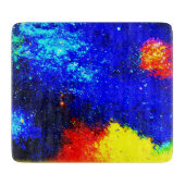 De schoonheid van Nebulas en Galaxies. Bestel nu Snijplank (Voorkant)