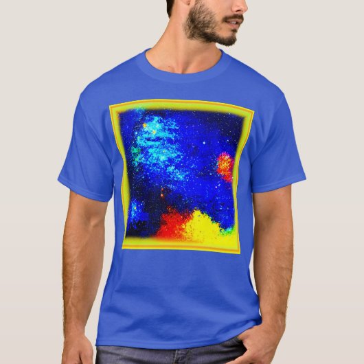 De schoonheid van Nebulas en Galaxies. Bestel nu T-shirt (Voorkant)