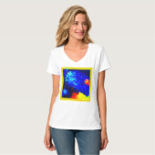 De schoonheid van Nebulas en Galaxies. Bestel nu T-shirt (Voorkant volledig)