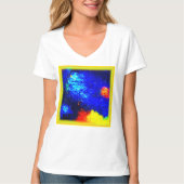 De schoonheid van Nebulas en Galaxies. Bestel nu T-shirt (Voorkant)