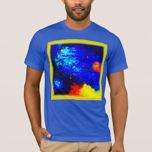 De schoonheid van Nebulas en Galaxies. Bestel nu T-shirt (Voorkant)