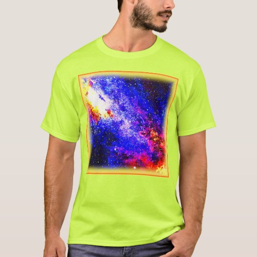 De schoonheid van Nebulas en Galaxies. Bestel nu T-shirt (Voorkant)