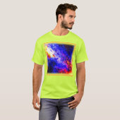 De schoonheid van Nebulas en Galaxies. Bestel nu T-shirt (Voorkant volledig)