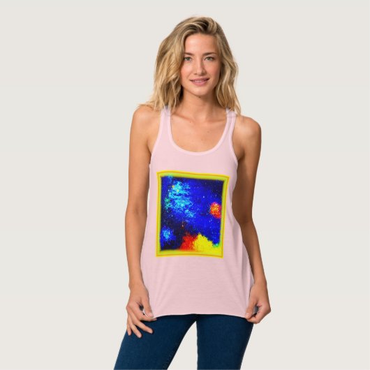 De schoonheid van Nebulas en Galaxies. Bestel nu Tanktop (Volledige Voorkant)
