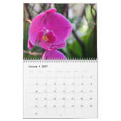 De schoonheid van Orchideeën Kalender (Jan 2027)