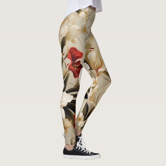 De schoonheid van Orchideeën Leggings (Rechts)