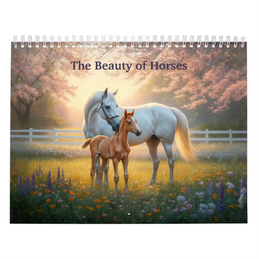 De schoonheid van paarden kalender (Hoes)