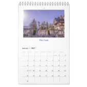 De schoonheid van Roemenië, één paginanalender Kalender (Jan 2027)