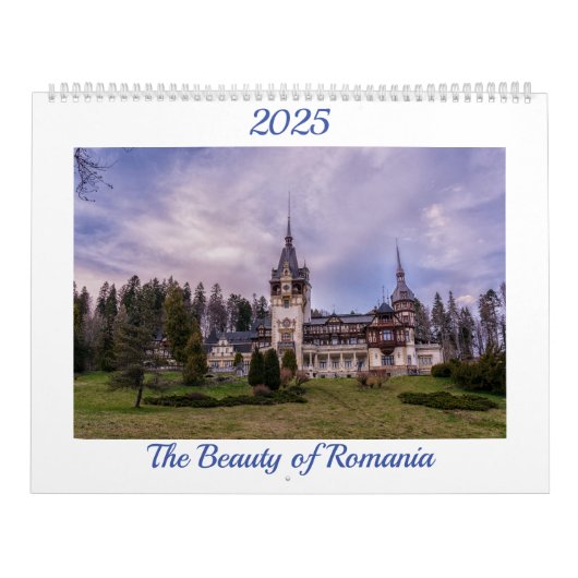 De schoonheid van Roemenië - Grote Kalender (Hoes)