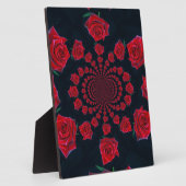 De schoonheid van Rozen: Floral Fantasy Fotoplaat (Zijkant)