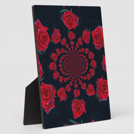 De schoonheid van Rozen: Floral Fantasy Fotoplaat (Zijkant)