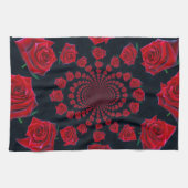 De schoonheid van Rozen: Floral Fantasy Gepersonal Theedoek (Horizontaal)