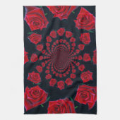 De schoonheid van Rozen: Floral Fantasy Gepersonal Theedoek (Verticaal)