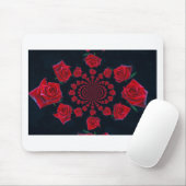 De schoonheid van Rozen: Floral Fantasy Muismat (Met muis)