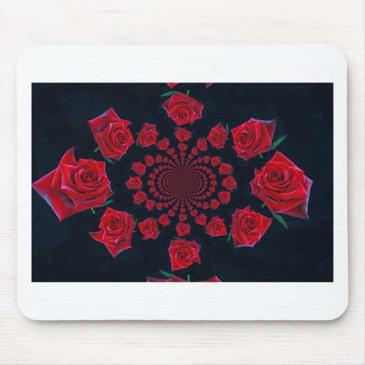 De schoonheid van Rozen: Floral Fantasy Muismat (Voorkant)
