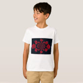 De schoonheid van Rozen: Floral Fantasy T-shirt (Voorkant volledig)
