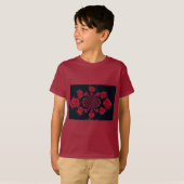 De schoonheid van Rozen: Floral Fantasy T-shirt (Voorkant volledig)