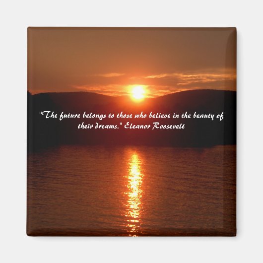 De schoonheid van uw dromen magneet (Voorkant)