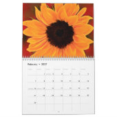 De schoonheid van zonnebloemen kalender (Feb 2027)
