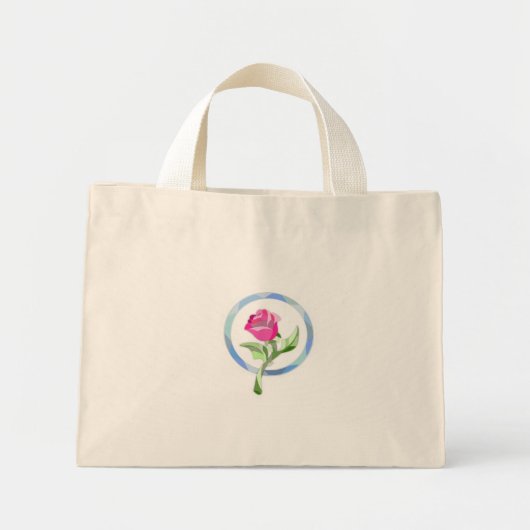 De schoonheid wordt gevonden binnen mini tote bag (Voorkant)