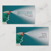 De Schoonmaakbeurt van het Huis van de Schoonmaakb Visitekaartje (Voorkant / Achterkant)