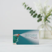 De Schoonmaakbeurt van het Huis van de Schoonmaakb Visitekaartje (Staand voorkant)