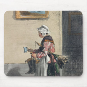 De schoonmaakdame uit "Les Femmes de Paris" Muismat