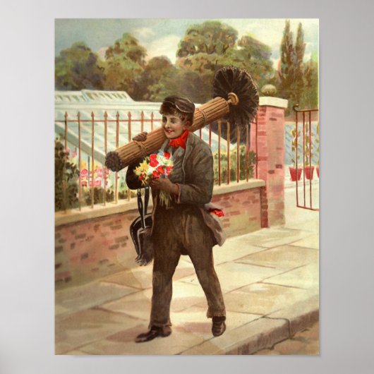 De schoorsteenveger poster (Voorkant)