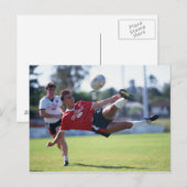 De schop van het salvo briefkaart (Voorkant / Achterkant)