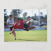 De schop van het salvo briefkaart (Voorkant)