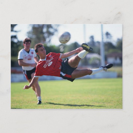 De schop van het salvo briefkaart (Voorkant)