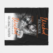 De schopte lezer - de schoppen nasleep deken (Voorkant (Horizontaal))