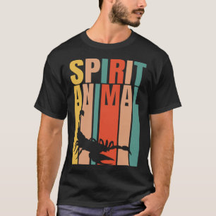 De schorpioen is mijn geest dier retro t-shirt