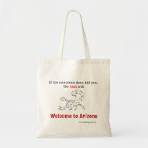 De schorpioenen zeggen welkom in Arizona