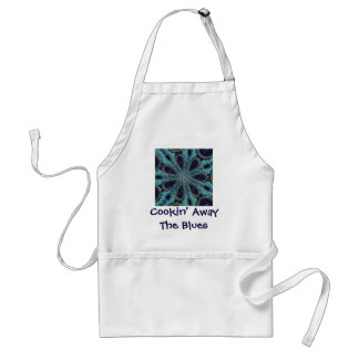 De schort van de Gift van Blauw Artistieke