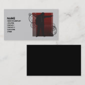 De schotel visitekaartje (Voorkant / Achterkant)