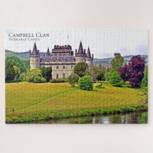 De Schotse Campbell Clan's Castle Puzzle Legpuzzel