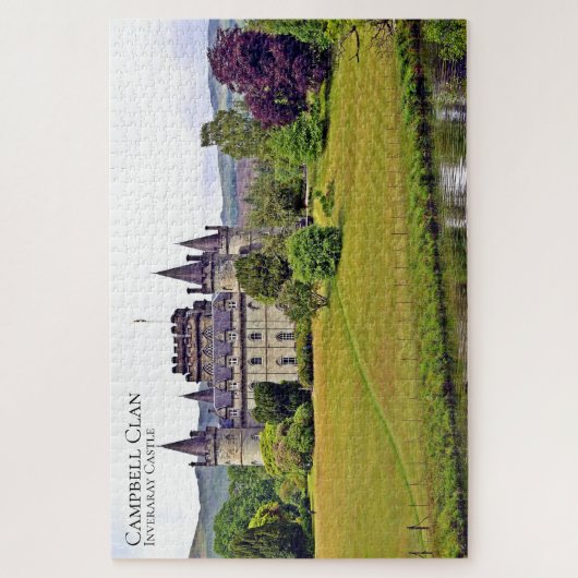 De Schotse Campbell Clan's Castle Puzzle Legpuzzel (Verticaal)
