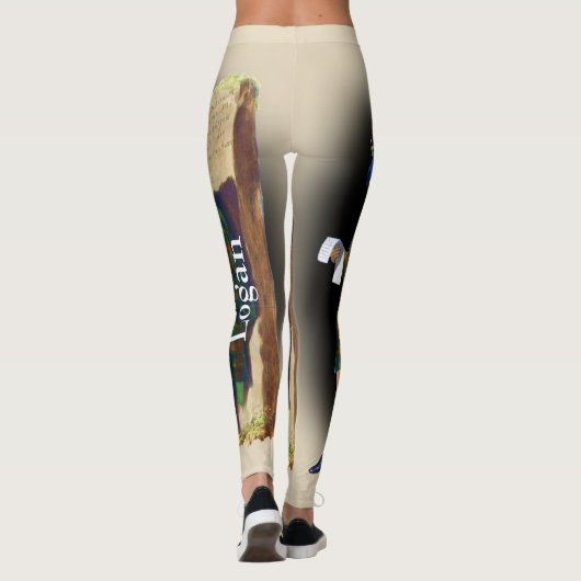 De Schotse clan Logan van R.R. McIan Leggings (Achterkant)